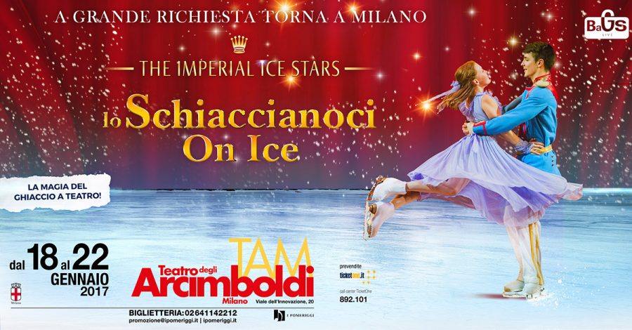 The Imperial Ice Stars porta Lo Schiaccianoci On Ice a Milano