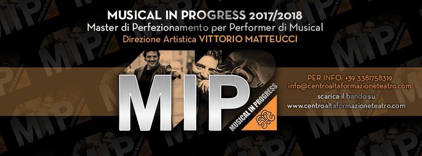 Musical In Progress Bando 2017-2018. Direzione Vittorio Matteucci