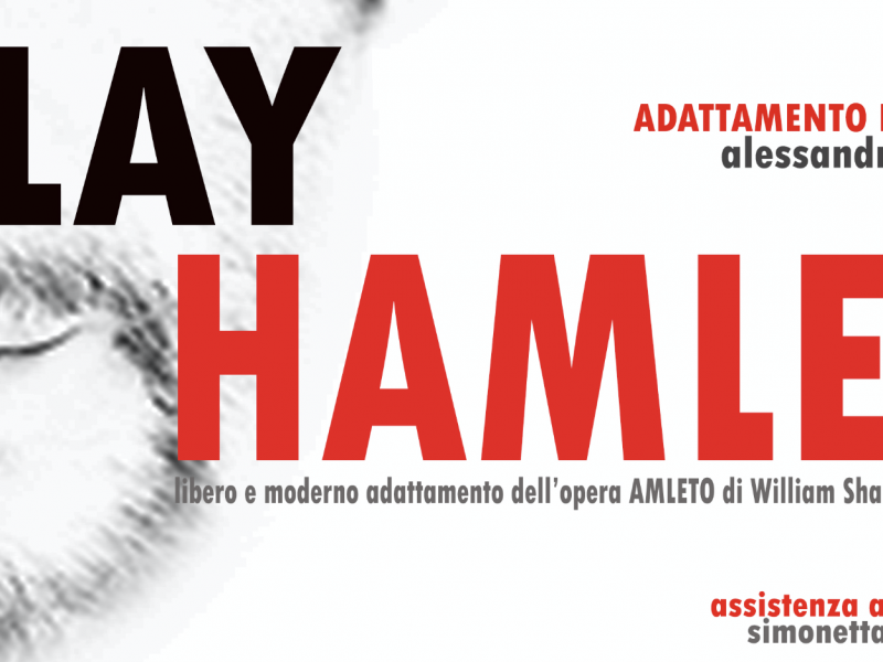 Jacopo Pelliccia e' Orazio in Play Hamlet al Teatro Cometa Off - tag