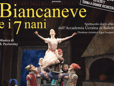 Biancaneve e i sette nani dell'Accademia Ucraina di Balletto. Agli Arcimboldi a gennaio-2
