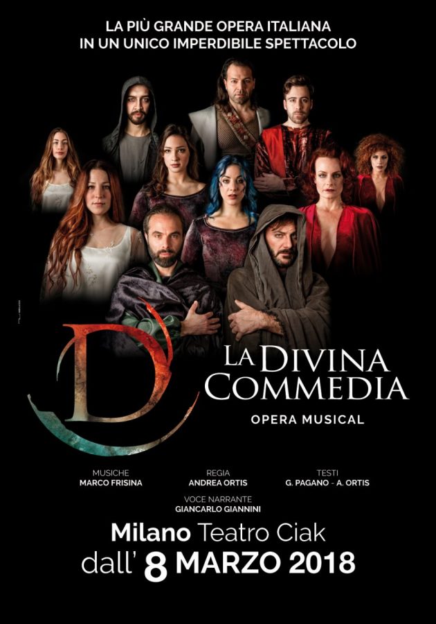 Divina Commedia opera musical al Teatro Ciak Milano